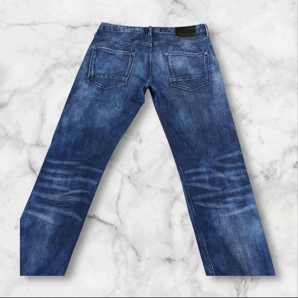 SCOTCH & SODA Tye Men Jeans Tag Size 30X32 *Actual 30X 30.5 Slim Fit Blue - Picture 14 of 16